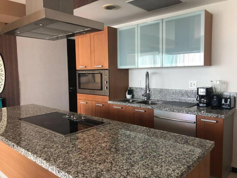 Ferienwohnung Departamento De Lujo Vista Al Mar Piso 15 Mazatlán Exterior foto